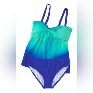 Women's Ombré Tankini Set